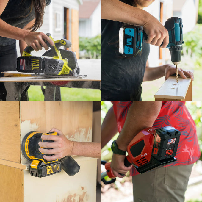 TITAN Power Tool Batteries launched in the USA!