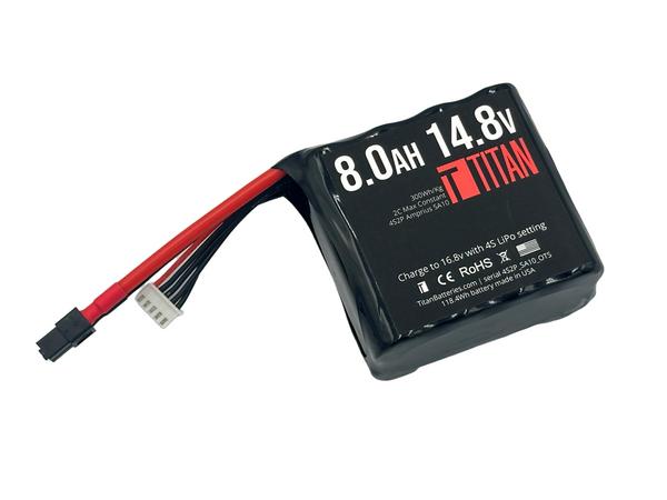 4S 14.8v 8.0Ah Battery using SA10 cell