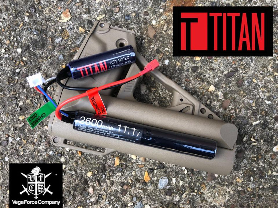 VFC UK recommends Titan Batteries for Airsoft!