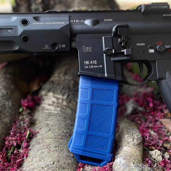 Amarok MAG 250 - 250 rounds Fast Feed Mid Cap Magazine - Type A - Blue MLE Training