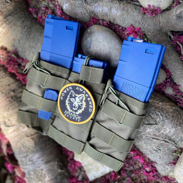 Amarok MAG 250 - 250 rounds Fast Feed Mid Cap Magazine - Type A - Blue MLE Training