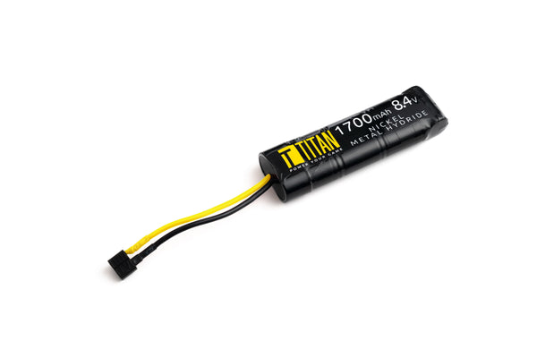 Titan NiMh 1700mAh 8.4v Brick T-Plug (Deans)