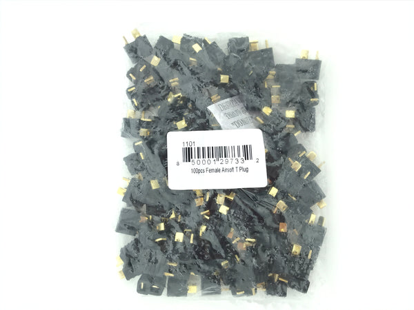 Airsoft T-Plugs Female - 100 Pieces