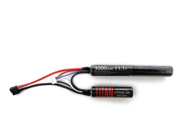 3000mAh 11.1v Nunchuck T-Plug | Titan Batteries Europe